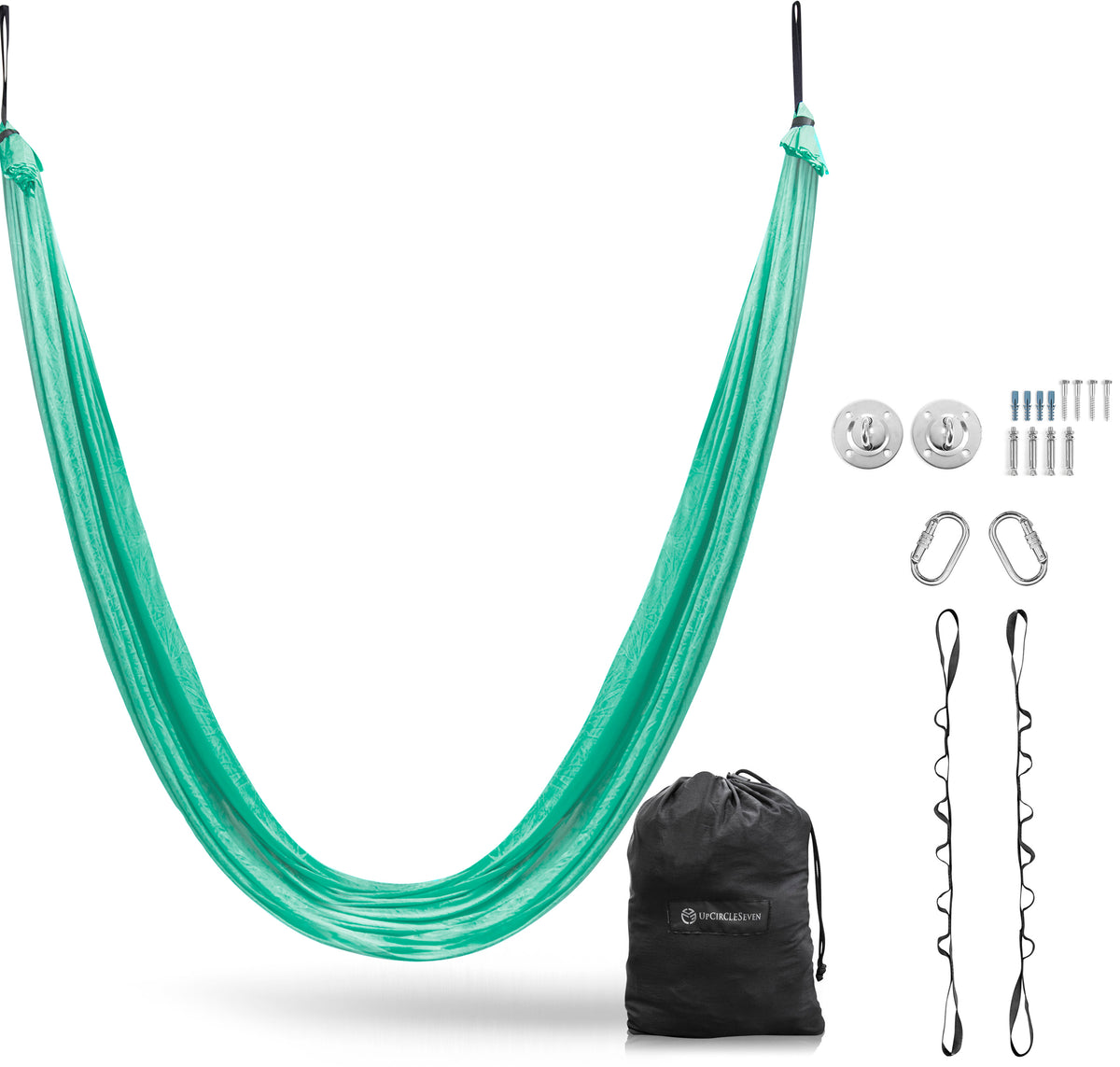 Aerial Yoga Hammock Kit (W/Hanging Accessories)