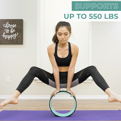 Up circle seven yoga wheel hot sale